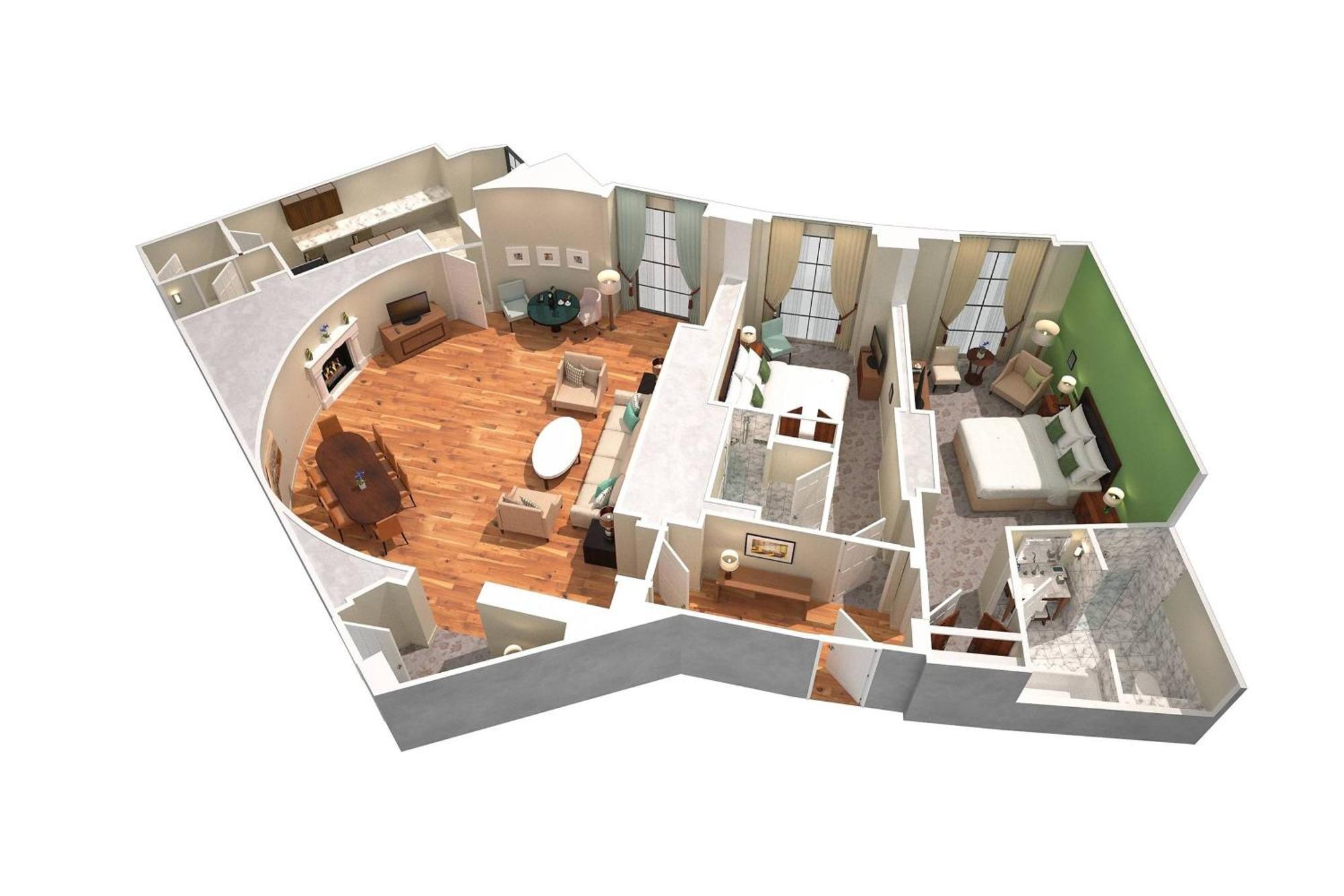St. Pancras Renaissance Hotel Лондон Экстерьер фото 3D floor plan