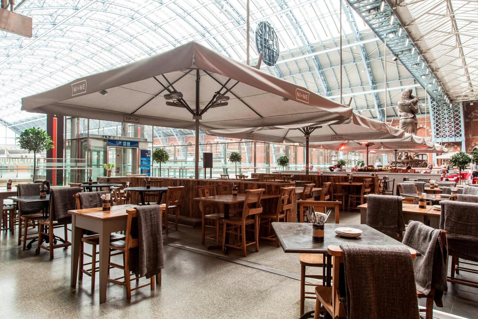 St. Pancras Renaissance Hotel Лондон Экстерьер фото Restaurant
